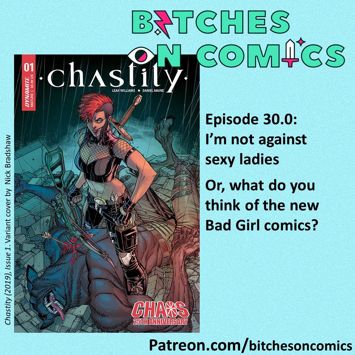 Bitches on Comics cover Episode 30